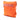 Orange Prada Tessuto Zip Top Crossbody