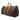 Brown Louis Vuitton Monogram Keepall 60 Travel Bag