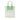 Green LOEWE Anagram Canvas Tote