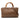 Brown Gucci Medium Calfskin Bamboo Shopper Satchel