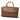 Brown Gucci Medium Calfskin Bamboo Shopper Satchel