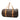 Brown Louis Vuitton Monogram Sac Polochon Travel Bag