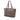 Beige Fendi Zucchino Canvas Superstar Tote
