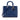 Blue Dior Large Patent Cannage Lady Dior Satchel