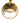 Gold Chanel CC Gold Plated Round Pendant Necklace