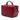 Red Chanel CC Quilted Glazed Calfskin Rita Vanity Case Satchel