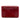 Red Chanel CC Quilted Glazed Calfskin Rita Vanity Case Satchel
