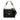 Black Fendi Smooth Leather Kan I F Satchel
