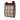 Red Burberry House Check Canvas Crossbody