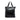 Black Chanel CC Embossed Leather Tote
