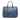 Blue Prada Large Saffiano Lux Galleria Double Zip Tote