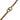 Gold Chanel Gold Plated CC Heart Pendant Necklace - Designer Revival