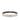 White Hermès Narrow Caleche Enamel Bangle 70 Costume Bracelet