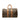 Brown Louis Vuitton Monogram Keepall 45 Travel Bag