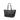 Black Fendi Zucchino Coated Canvas Tote