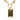 Gold Chanel Gold Plated 31 Rue Cambon Plaque Pendant Necklace