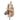 Gold Chanel Medium Metallic Calfskin Coco Pleats Drawstring Backpack - Designer Revival