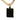 Gold Dior Logo Pendant Necklace - Designer Revival
