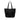 Black Fendi Zucchino Canvas Tote