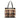 Brown Burberry Plaid Tweed Tote