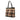 Brown Burberry Plaid Tweed Tote