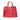 Red Prada Medium Saffiano Cuir Double Satchel - Designer Revival