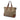 Beige Gucci GG Canvas Web Tote