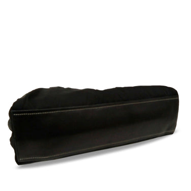 Black Prada Soft Calf and Tessuto Easy Shoulder Bag