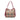 Beige Burberry Small Leather Trimmed Haymarket Check Coated Canvas Canterbury Tote