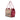 Beige Burberry Small Leather Trimmed Haymarket Check Coated Canvas Canterbury Tote