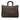 Brown Fendi Large Zucca Canvas Twins Tote