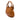 Brown Gucci Leather Bamboo Studded Hobo - Designer Revival