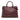 Red Burberry Medium Leather and House Check Banner Satchel