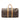 Brown Louis Vuitton Monogram Keepall 55 Travel Bag