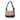 Brown Burberry Haymarket Check Canvas Shoulder Bag - Designer Revival
