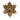 Gold Chanel CC Gold Plated Enamel Snowflake Push Back Earrings
