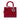 Red Dior Medium Patent Cannage Lady Dior Satchel