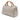 Gold Gucci Medium Calfskin Bamboo Shopper Boston Bag Satchel
