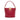 Red Chanel Calfskin Boy Bucket Bag