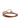 Brown Hermès Leather and Palladium Plated Jumbo Hook Double Tour Bracelet