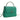 Green Chanel Mini CC Quilted Caviar Top Handle Flap with Chain Satchel