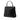 Black Gucci Calfskin Lady Lock Satchel
