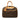 Brown Louis Vuitton Monogram Deauville Handbag