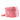 Pink Chanel Quilted Lambskin Cube Chain Wristlet Case Vanity Bag