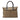 Brown LOEWE Anagram Canvas Repeat Tote