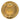 Gold Chanel CC Gold Plated Resin Button Clip on Earrings - Designer Revival