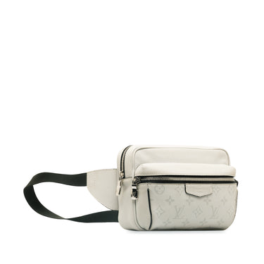 White Louis Vuitton Monogram Taigarama Outdoor Bumbag Belt Bag - Designer Revival