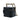 Black Chanel Small Quilted Calfskin Chain Bar Vanity Case with Chain Satchel