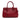Red Prada Small Saffiano Lux Galleria Double Zip Satchel