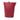 Red LOEWE Leather Anagram Gate Bucket Bag